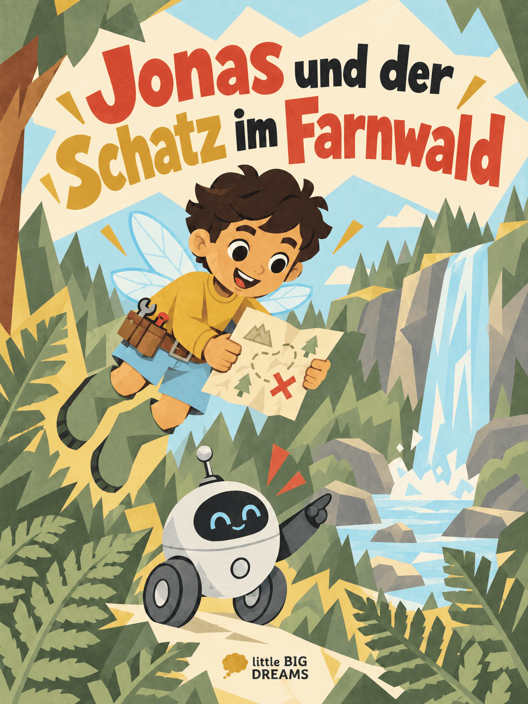 Cover von Jonas und der Schatz im Farnwald