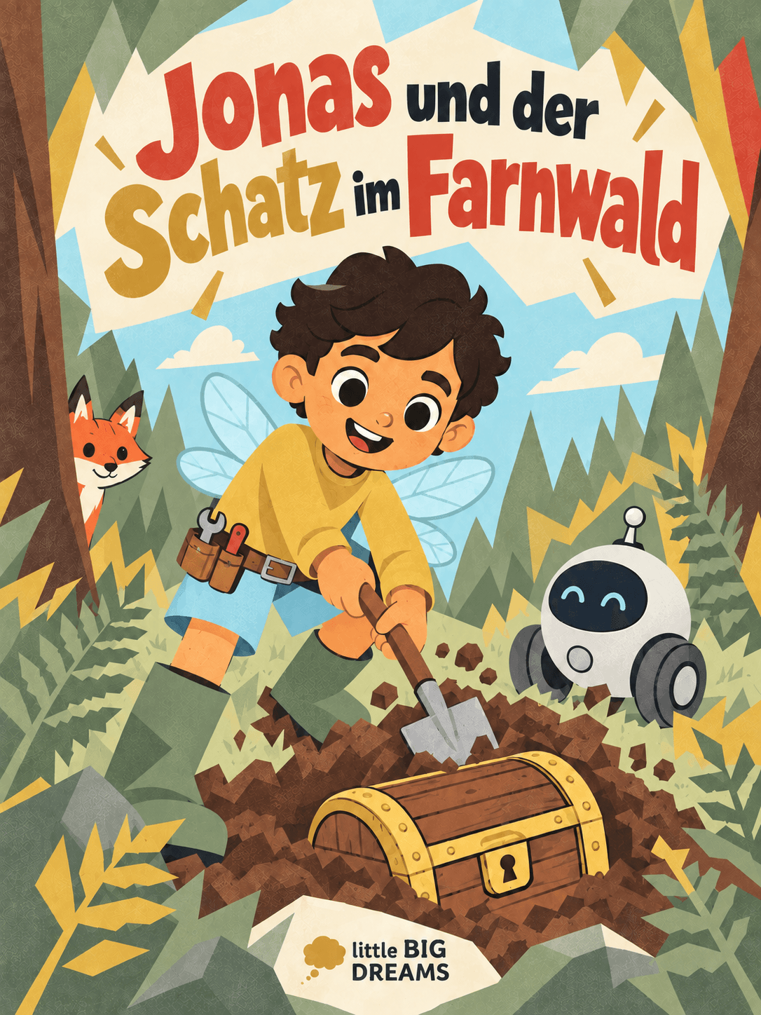 Cover von Jonas und der Schatz im Farnwald