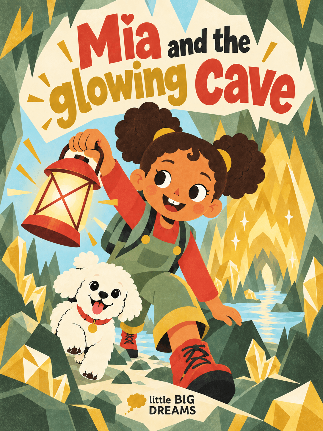 Cover of Mia and the glowing cave